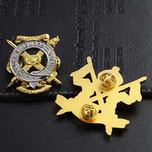 Штифты из цинкового сплава с золотым покрытием - Product Image 4