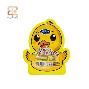 Customized Fruit Shaped Gravure Printed Moisture Proof Stand up Pouch for Snack Bag <strong>Marshmallow</strong> Packaging with PET+PE Material - Product Image 4
