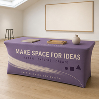 Housse de table extensible 290g pour une sensation plus agréable au toucher et les événements en plein air