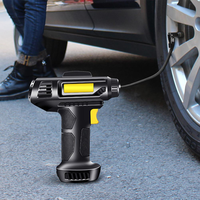 Pompe à air électrique pour voiture, 120W, pour gonfler les pneus, compresseur d'air rechargeable, équipement de gonflage numérique