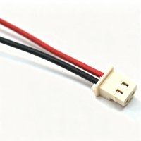 Kabel Harness Sakelar Rocker 2-Pin On-Off, Rakitan Kabel Berinsulasi PVC Merah-Hitam untuk Pendingin & Perangkat Elektronik Kecil