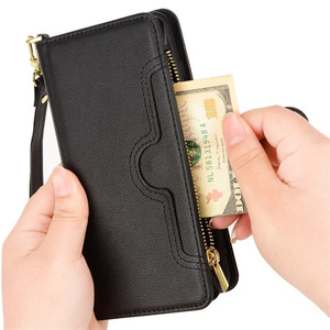 Funda de cuero PU con cierre de cremallera para teléfono <span class=keywords><strong>Doogee</strong></span> <span class=keywords><strong>S88</strong></span> <span class=keywords><strong>Plus</strong></span> /<span class=keywords><strong>Doogee</strong></span> <span class=keywords><strong>S88</strong></span> Pro - Product Image 4