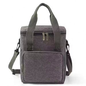 Lunch Bag for Office Worker Outdoor Picnic Cooler Handbags for Students Beer Fruit Food Ice Bags - Product Image 1