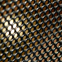 Tôle perforée en acier inoxydable alvéolé – Panneau filtrant décoratif industriel avec services de découpe et de pliage
