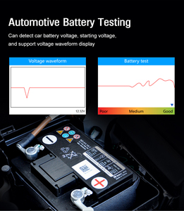 Phổ V900 OBDII Máy quét tự động phần mềm mới nhất phiên bản mã đọc và công cụ phân tích động cơ với <span class=keywords><strong>1</strong></span> năm bảo hành - Product Image 4
