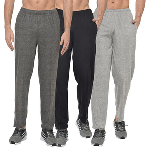 Men's <b>Jogger</b> Pants Elastic Waist Slim Fit Sports Trousers Side Pocket Casual Training Wear Wholesale Rate OEM <b>Cheap</b> Price - Product Image 1