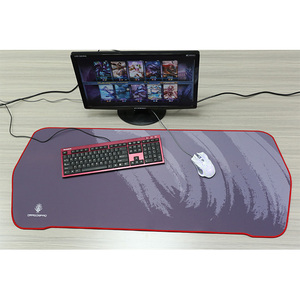 Nueva moda impreso personalizado gran juego Mouse Pad de cuero ordenador ratón Mat con <span class=keywords><strong>calculadora</strong></span> - Product Image 1