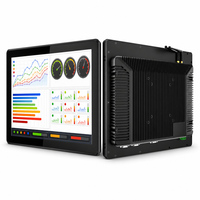 Panel PC Táctil Industrial Integrado de 15.6 Pulgadas, Capacitivo, IP65, Sin Ventilador, Intel I3 I5, Windows Linux, Montaje OEM, Unidad de Disco en Stock