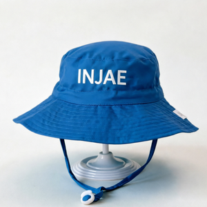Gorros personalizados para niños, tela vaquera de pana y felpa, tipo poliéster, precio de fabricación de tela, soporte OEM, INJAEVINA, sombrero para el sol para niños, Vietnam - Product Image 2