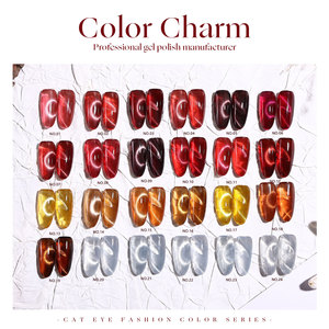 Hanyinails - Esmalte de <span class=keywords><strong>Gel</strong></span> para Uñas de Primera Calidad Personalizable en 24 Colores, Efecto Ojo de Gato, 15 ml, Colección Gilded Years, Curado con Luz UV LED - Product Image 4