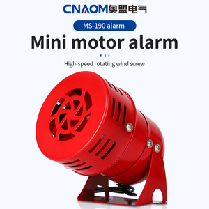 Grosir Motor Mini Alarm <span class=keywords><strong>MS</strong></span>-<span class=keywords><strong>190</strong></span> <span class=keywords><strong>MS</strong></span>-290 <span class=keywords><strong>MS</strong></span>-390 Motor kecil Alarm sirene kualitas tinggi merah Alarm Mini - Product Image 2