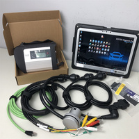 Limpiador de inyector de combustible para coche, tableta multiplexora SD Connect C4, PK C5 C6, Wifi, DOIP, Xentry, Das, Wis, Epc, Benz