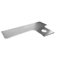 Dompet Kartu Kredit Pria Anti RFID Berkualitas Tinggi dari Aluminium, Sederhana, Logam, Stainless Steel, Hasil Mesin CNC