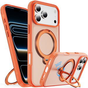 Custodia rotante per Apple <span class=keywords><strong>iPhone</strong></span> 17 16, con supporto magnetico anti-caduta a 360° e funzione tattile, <span class=keywords><strong>cover</strong></span> protettiva per <span class=keywords><strong>iPhone</strong></span> 17 15 14 <span class=keywords><strong>13</strong></span> 12 - Product Image 4