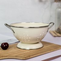 Ensemble de vaisselle en acier inoxydable pour la cuisine, passoire décorative, bol à fruits, panier à légumes, compatible lave-vaisselle et four