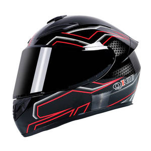Casque de <span class=keywords><strong>moto</strong></span> intégral pour homme et femme, en ABS, toutes saisons, respirant, doublure intérieure amovible, casque pour vélo - Product Image 2