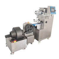 Ligne de production de petites boules de dattes et de noix de coco P110 / Mini Bliss Bites / Machine automatique pour la fabrication de truffes au chocolat et à la noix de coco au rhum