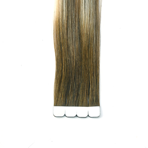 K.S WIGS Cheveux humains Remy chinois 100% doux et naturels, mélange sans couture, volume glamour pour le coiffage quotidien, extensions de cheveux mini-tape - Product Image 3