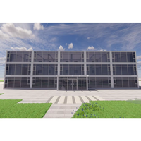 Conception OEM/ODM pour bâtiments à 3 étages, maisons conteneurs démontables en kit, projets de bâtiments modulaires préfabriqués pour appartements et bureaux
