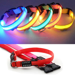 AWSOM ودع حيواناتك الأليفة تبدو رائعة في الليل تأتي مع بطاريات 2 * CR2032 مثبتة بأطواق كلب/حيوانات أليفة وامضة ليلية - Product Image 5