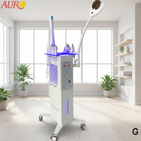 F-9902 Vertical 16 in 1 Multifunctional Facial Machine Wood Lamp Hot Facial Steamer Face Lifting Machine