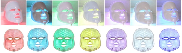 Facial Skincare Home Photon Red Infrared Beauty Flexible Skin Led Face Light Therapy Mask