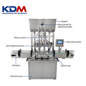 Máy làm đầy sản phẩm nhớt tự động với điều khiển nhiệt độ để chế biến thực phẩm - Product Image 5