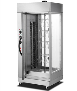 Machine à rôtir le poulet <span class=keywords><strong>électrique</strong></span> commerciale / Four à rôtir le poulet <span class=keywords><strong>électrique</strong></span> horizontal et vertical rotatif 16 pièces - Product Image 2