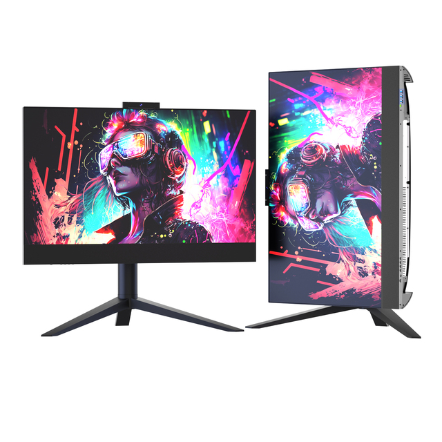 New Style 24" 27" Gamers Pc Core I7 I9 12th Barebone PC Desktop Computer Discrete Graphics Diy Gaming Computer All in One Pc