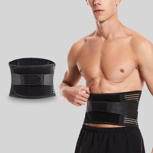 <span class=keywords><strong>Ceinture</strong></span> de soutien <span class=keywords><strong>lombaire</strong></span> à double pression, haute élasticité, protection 360° pour la colonne vertébrale, idéale pour les soulevés de terre, squats et crossfit - Product Image 2