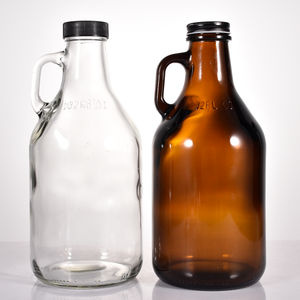 Pichets <span class=keywords><strong>à</strong></span> bière en verre transparent ambré 32oz 1000ml <span class=keywords><strong>avec</strong></span> <span class=keywords><strong>bouchon</strong></span> <span class=keywords><strong>à</strong></span> vis Pichet <span class=keywords><strong>à</strong></span> jus <span class=keywords><strong>Carafe</strong></span> <span class=keywords><strong>à</strong></span> <span class=keywords><strong>vin</strong></span> pour le stockage de la fermentation <span class=keywords><strong>à</strong></span> domicile - Product Image 2