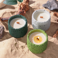 Ensemble cadeau de bougies parfumées d'aromathérapie Wood Stone Elegance - Cadeau de mariage ou d'anniversaire, cire de soja