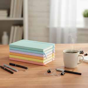 Cuaderno Personalizado con Cubierta <span class=keywords><strong>de</strong></span> Cuero Cosida A5, con Banda Elástica, 80 Hojas, Agenda, <span class=keywords><strong>Diario</strong></span> - Product Image 3