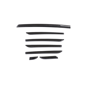 Accessoires de voiture en Fiber de carbone, garniture de porte intérieure de voiture, couvercle de panneau de Console de commande <span class=keywords><strong>centrale</strong></span> pour <span class=keywords><strong>Audi</strong></span> A3 8V S3 <span class=keywords><strong>RS3</strong></span> - Product Image 1