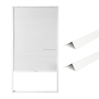 Persianas de ventana inalámbricas de apertura superior con sombreado completo de nuevo diseño con tira opaca, sin herramientas, persianas de nido de abeja, persianas celulares