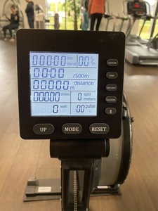 Máy tập thể dục thương mại Máy chèo thuyền Ergometer mới với lực cản không khí dành cho người đam mê thể dục - Product Image 2