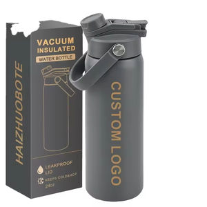 Botella de Agua Deportiva de Plástico al por Mayor, Botella de Agua Portátil Personalizada con Impresión - Product Image 2