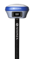 Estación Base GNSS de Alta Precisión RTK Stonex S5II/S990A/S990+ con Funciones IMU, Clasificación IP67, Potencia Ajustable, 12 Horas de Duración de Batería Interna para Topografía