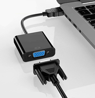 Cable Convertidor de Audio y Video HDTV a VGA al por Mayor para Computadora, Proyector y Monitor Hdm1