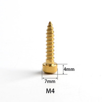 Vis autotaraudeuses en titane pour l'industrie du vélo, du bois et de la construction, M4 M5X15/20/30mm, anodisées colorées pour la modification de motos