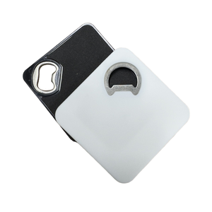 Werbeartikel: Personalisierter, multifunktionaler, UV-bedruckter quadratischer PVC-Untersetzer mit Flaschenöffner - Product Image 4