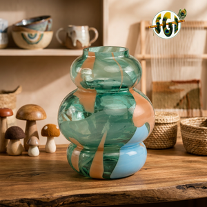 High Quality Premium Waterproof Reusable Eco-friendly <b>Decorative</b> <b>Mushroom</b> Glass Votive with Lid - Product Image 3