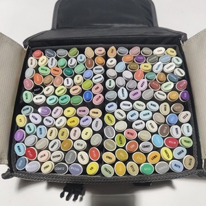 Iers biểu tượng tùy chỉnh tip kép nghệ thuật đánh dấu 300 màu sắc dễ dàng pha trộn strations Màu thiết lập với rượu dựa trên mực - Product Image 4