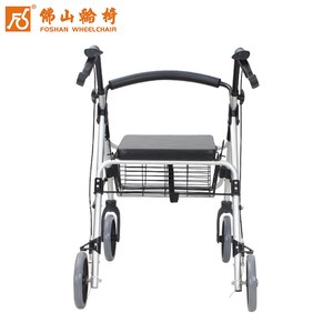 Foshan Wheelchair <b>Rollator</b> FS965LH-1 With Seat And Basket For Elderly Mobility Aid - Product Image 4