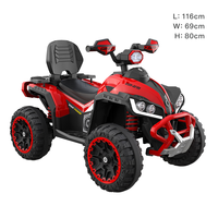 Quad électriques pour enfants, Quad électrique 4x4 avec 4 moteurs, télécommande APP et fonction Bluetooth