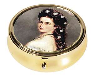 กล่องยาโลหะพกพา 3 ช่อง ดีไซน์หรูหรา สำหรับใส่กระเป๋าหรือกระเป๋าถือ ใช้จัดเก็บวิตามินและยา ผลิตภัณฑ์ส่งเสริมการขาย - Product Image 2