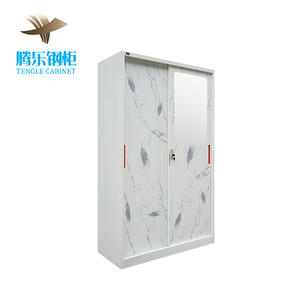 Armario Metálico Moderno Ignífugo con Puertas Corredizas para Dormitorio, Muebles para el Hogar, Precio de Fábrica al por Mayor - Product Image 3