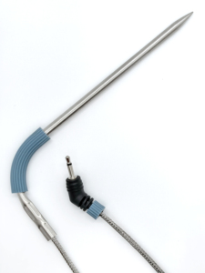 Sonde de température alimentaire avec poignée en silicone, joint en silicone et clip de fixation insérable pour <span class=keywords><strong>barbecue</strong></span> - Product Image 5
