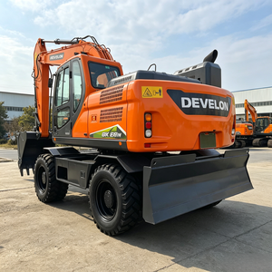 Excavadora móvil de bajo consumo DX150W, fácil traslado al sitio, ideal para proyectos de desarrollo en zonas residenciales, envío rápido. - Product Image 6