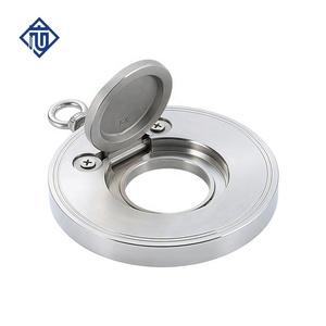 Clapet <span class=keywords><strong>anti</strong></span>-<span class=keywords><strong>retour</strong></span> à disque unique en acier inoxydable pour pipeline, <span class=keywords><strong>anti</strong></span>-reflux - Product Image 2